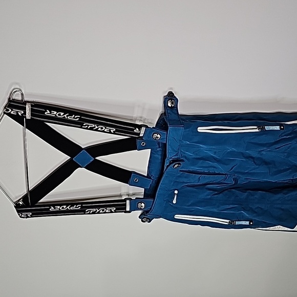 Spyder size 6 blue thinsulate snow pants - Picture 2 of 8